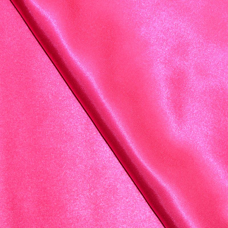 Satin Polyester uni Fuchsia - Image 2