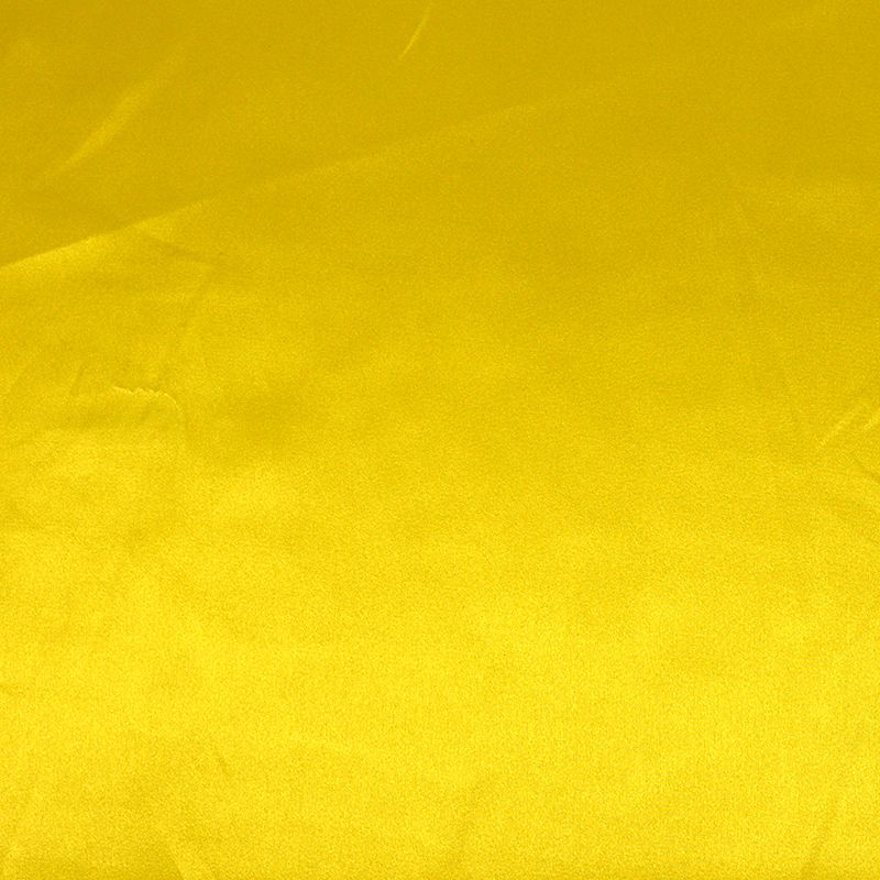 Satin Polyester uni jaune éclair - Image 2