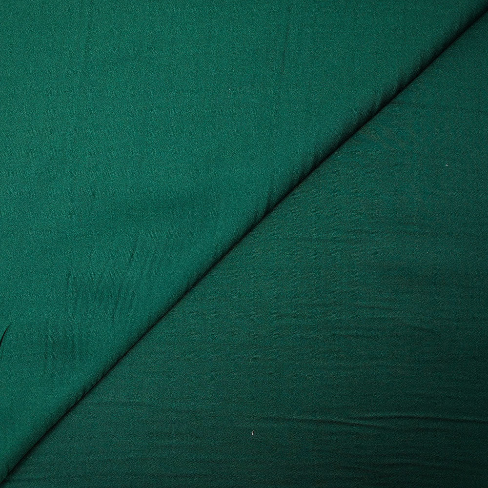 Satin polyviscose vert bouteille