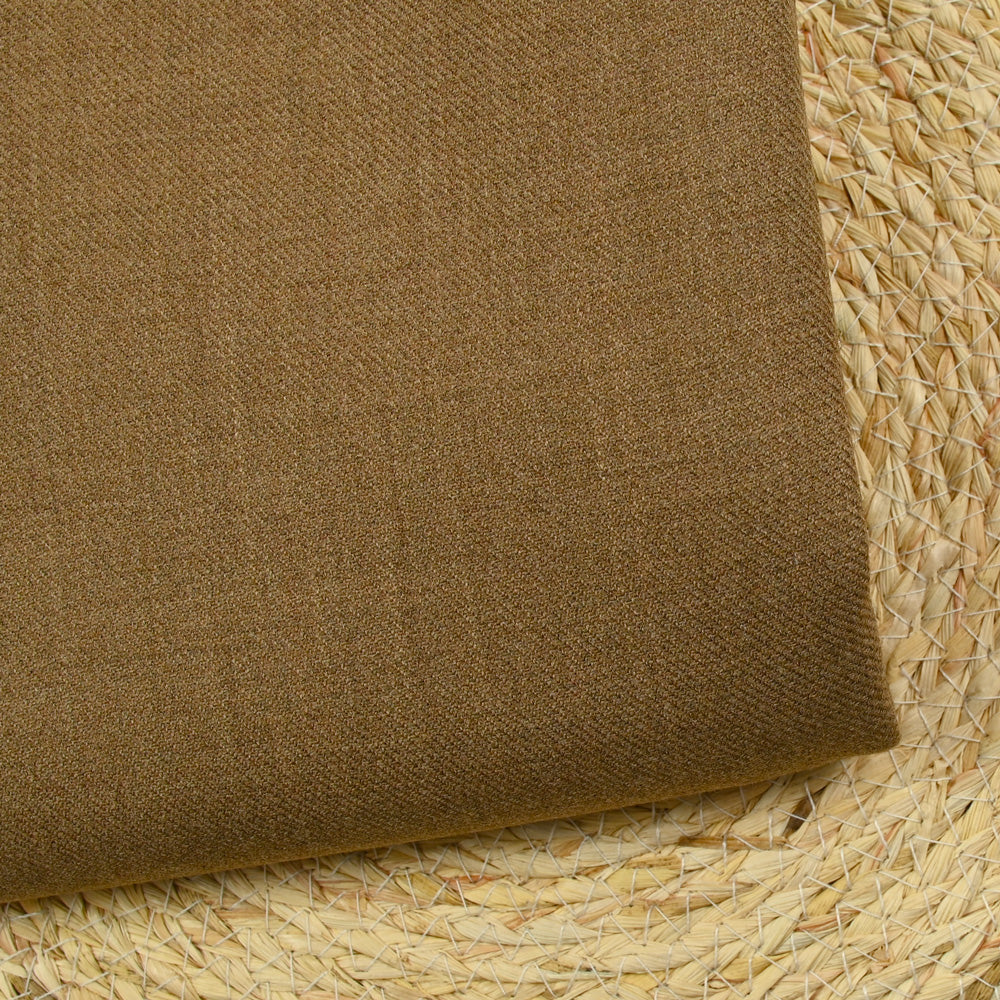 Sergé 100% laine camel
