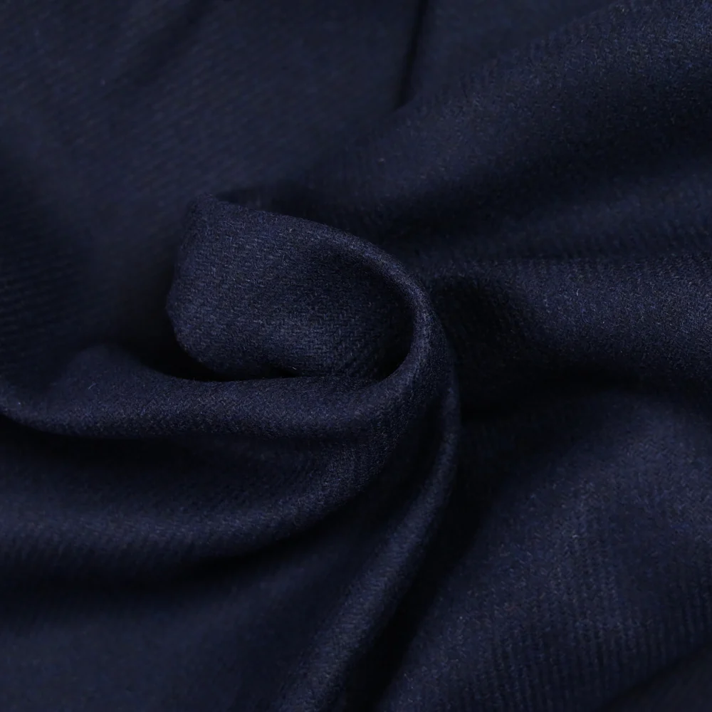 Sergé 100% laine marine - Image 2