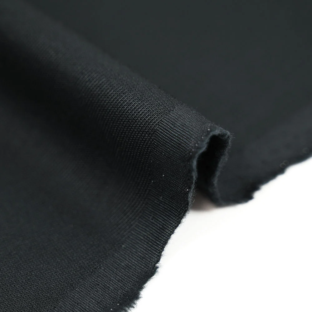 Sergé 100% laine vierge anthracite - Image 5
