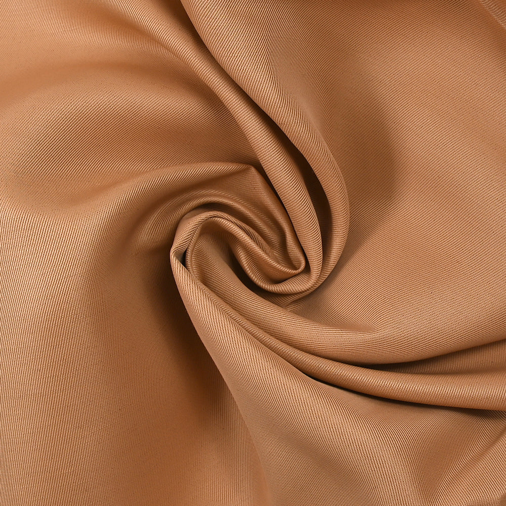 Sergé de viscose terracotta clair - Image 2