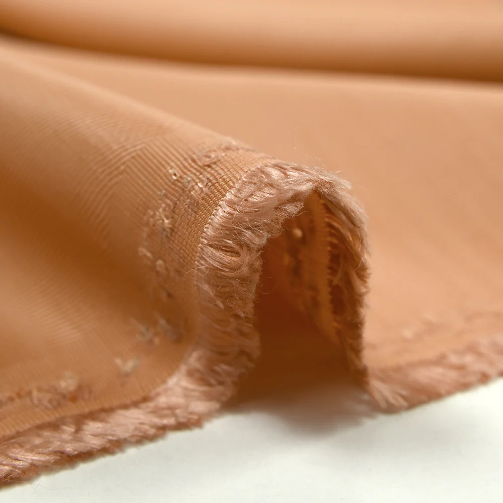 Sergé de viscose terracotta clair - Image 4