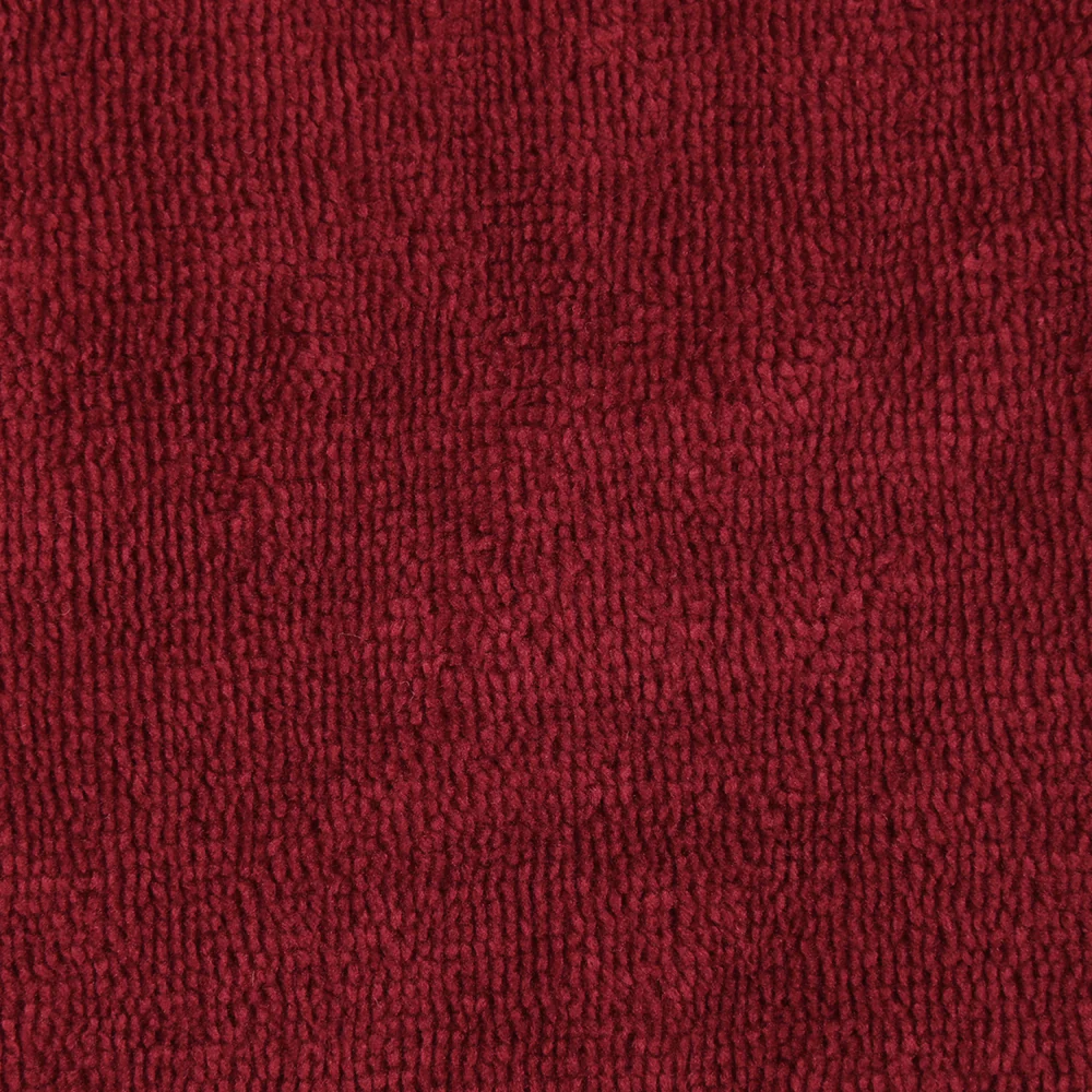 Tissu éponge bambou cerise vendu au mètre - Image 5