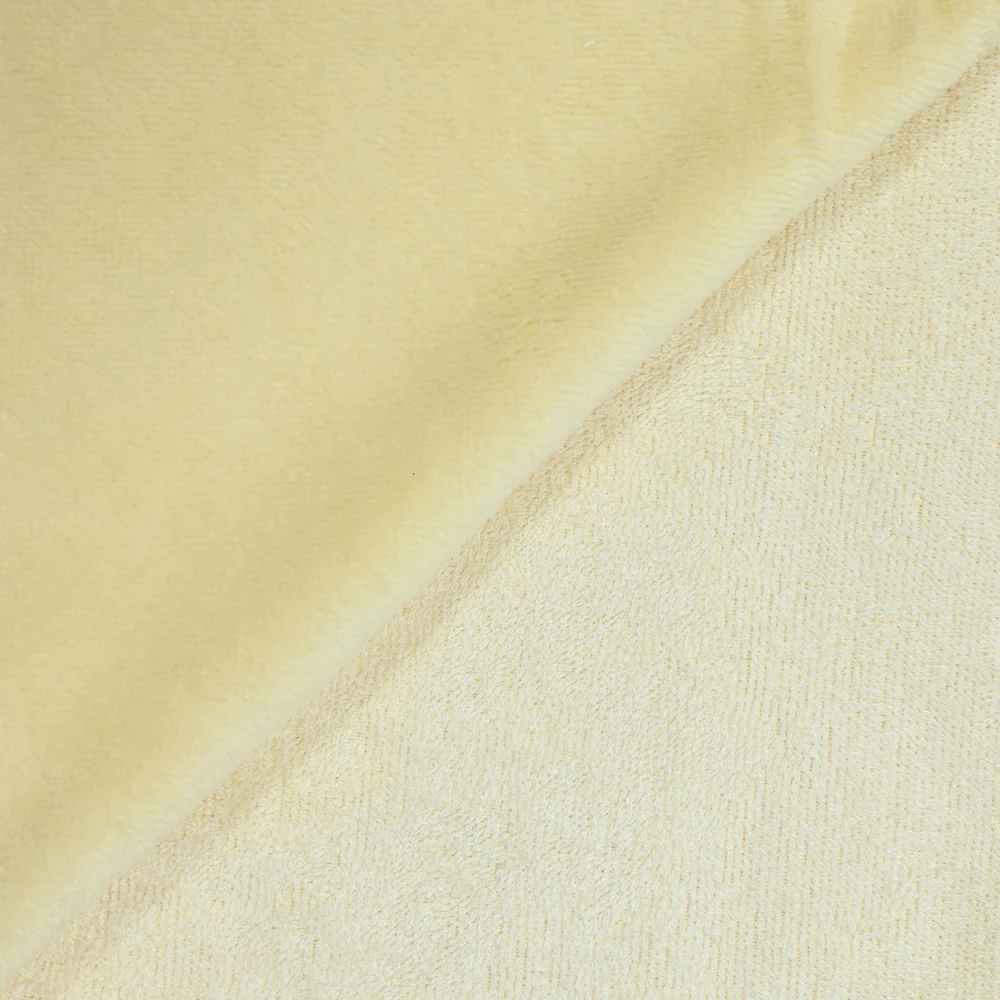 Tissu éponge bambou crème vendu au mètre