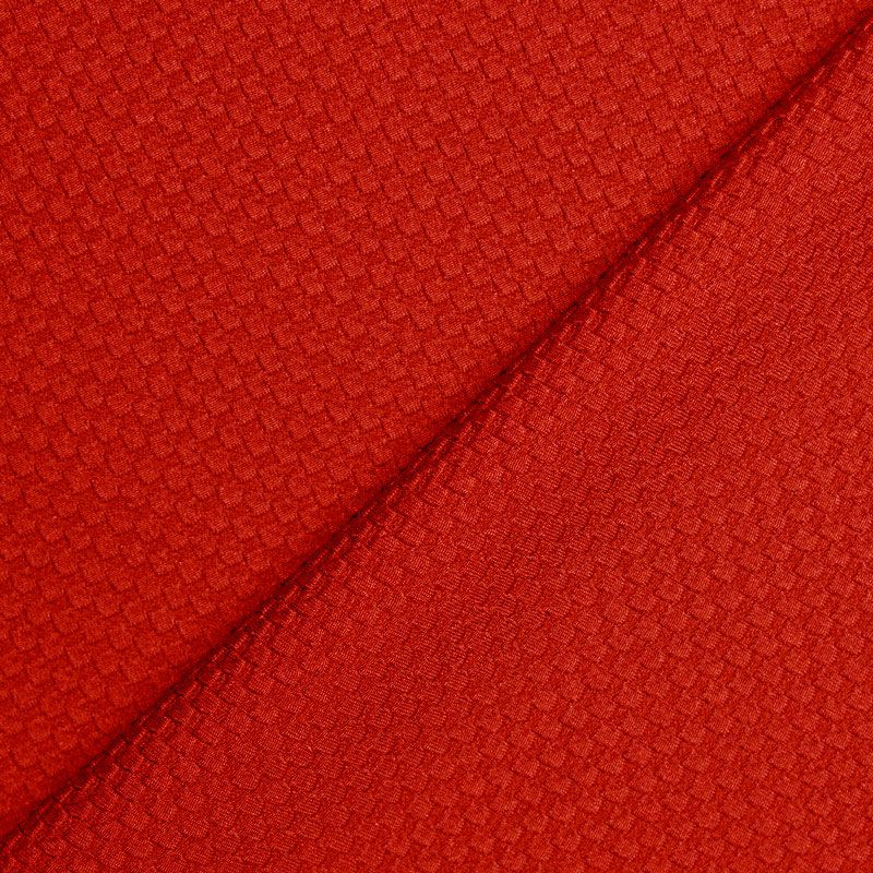 Jersey nid d'abeille rouge