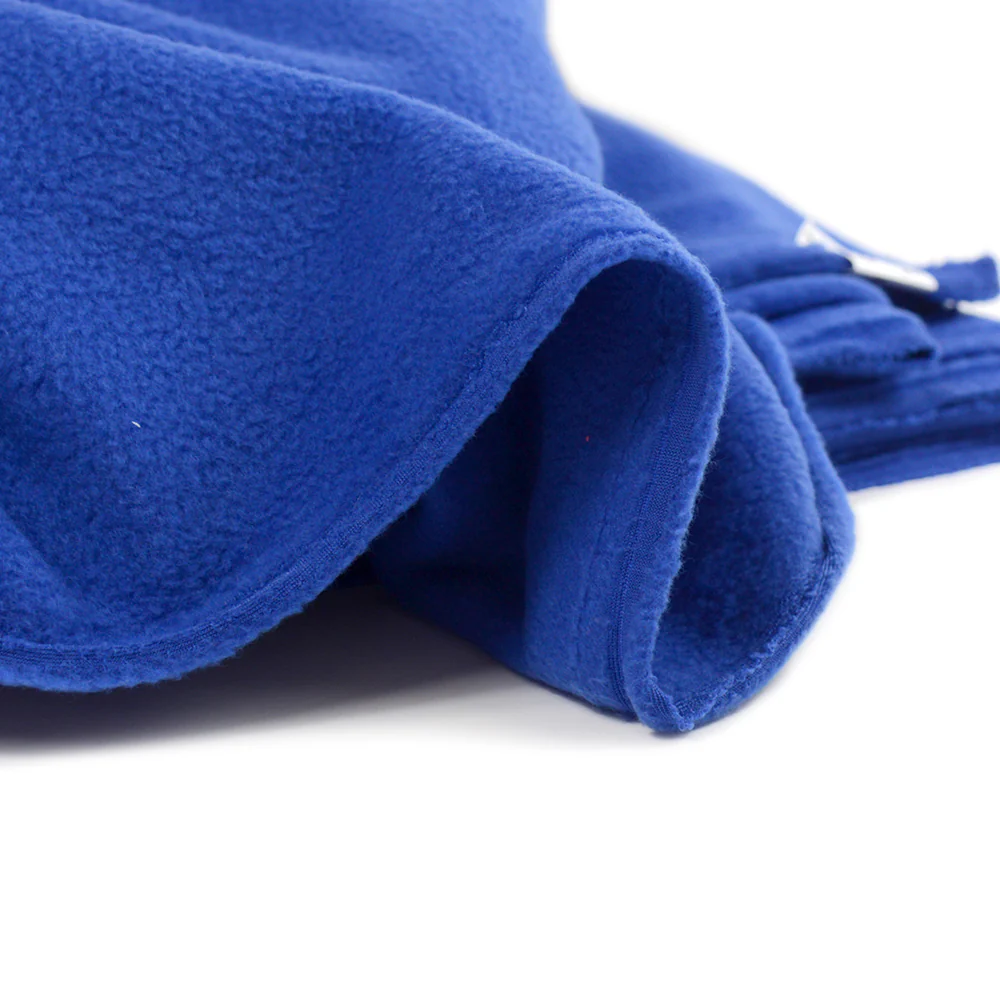 Tissu polaire bleu roi - Image 4