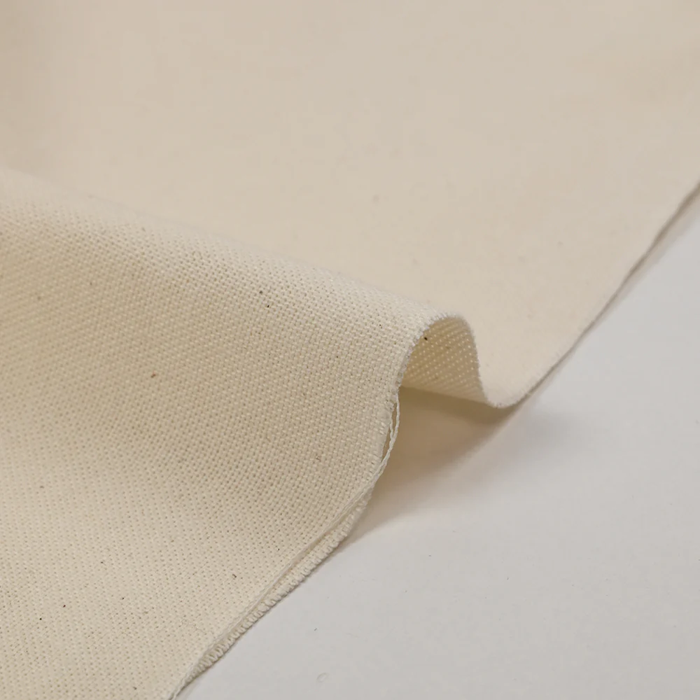 Toile de coton mouchetée écrue - Image 4