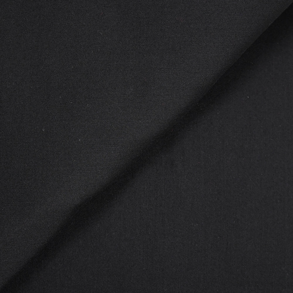 Triple crêpe de laine noir