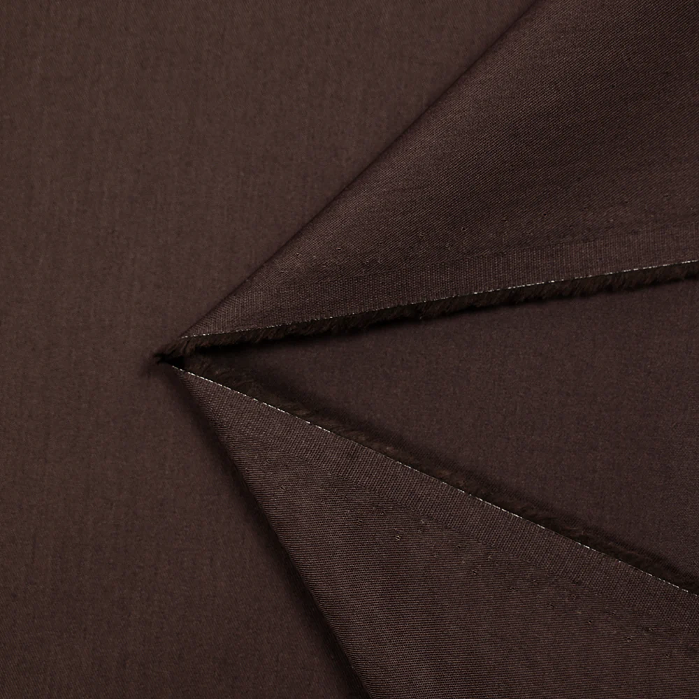 Twill de coton fin aubergine - Image 3