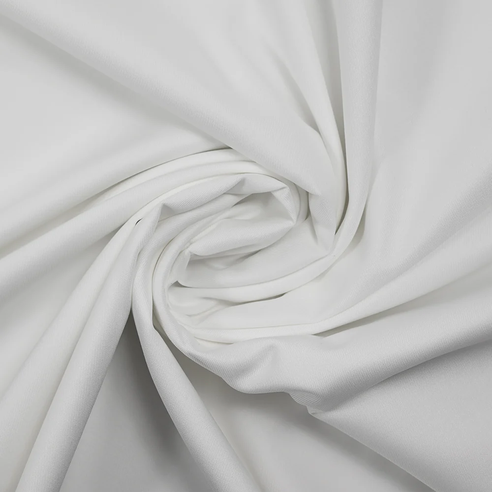 Twill de coton fin blanc - Image 2