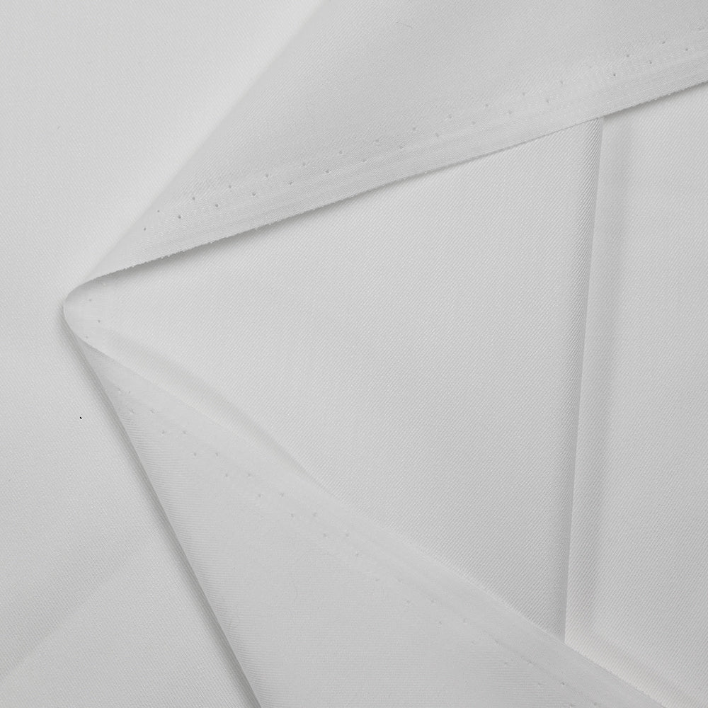 Twill de coton fin blanc - Image 3