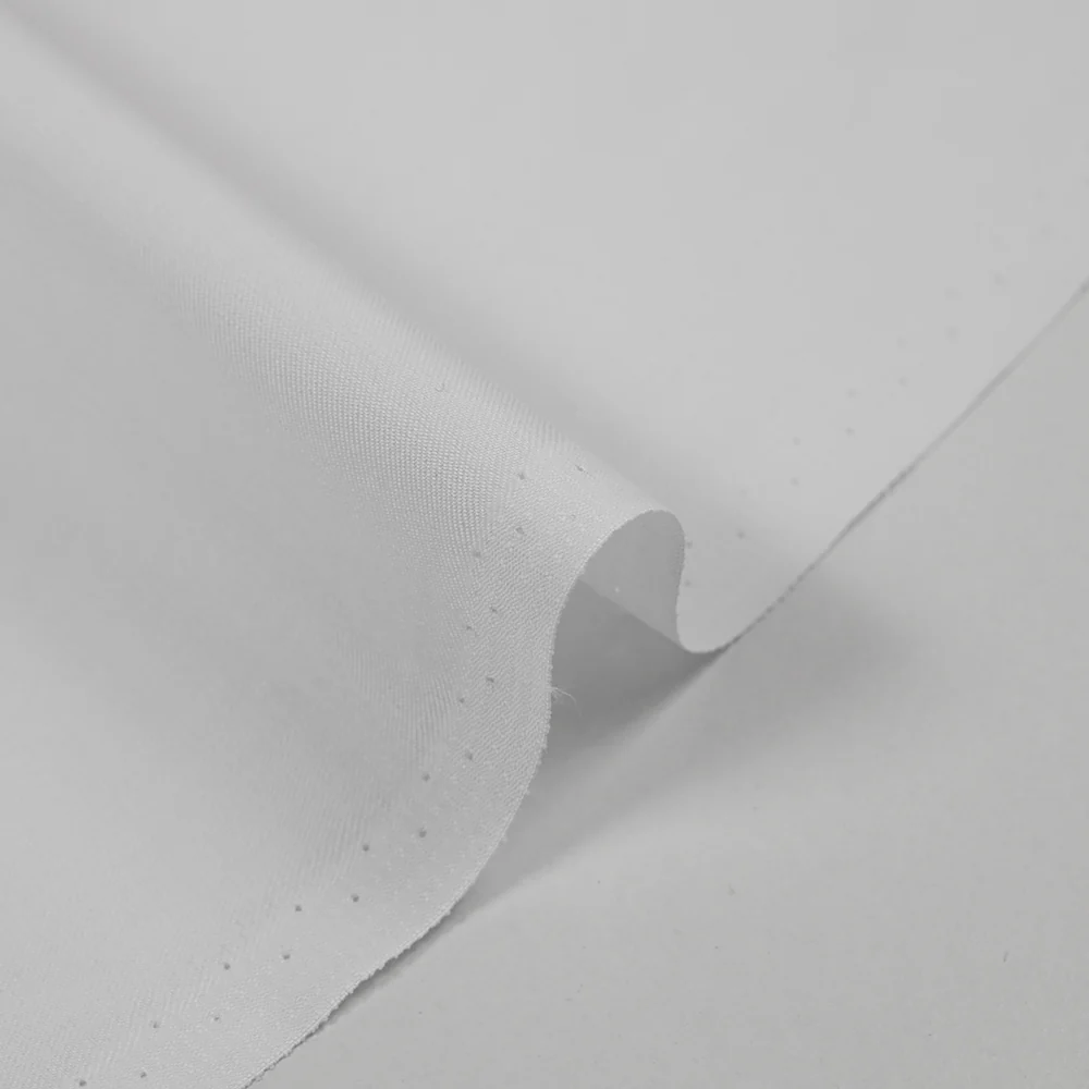 Twill de coton fin blanc - Image 4