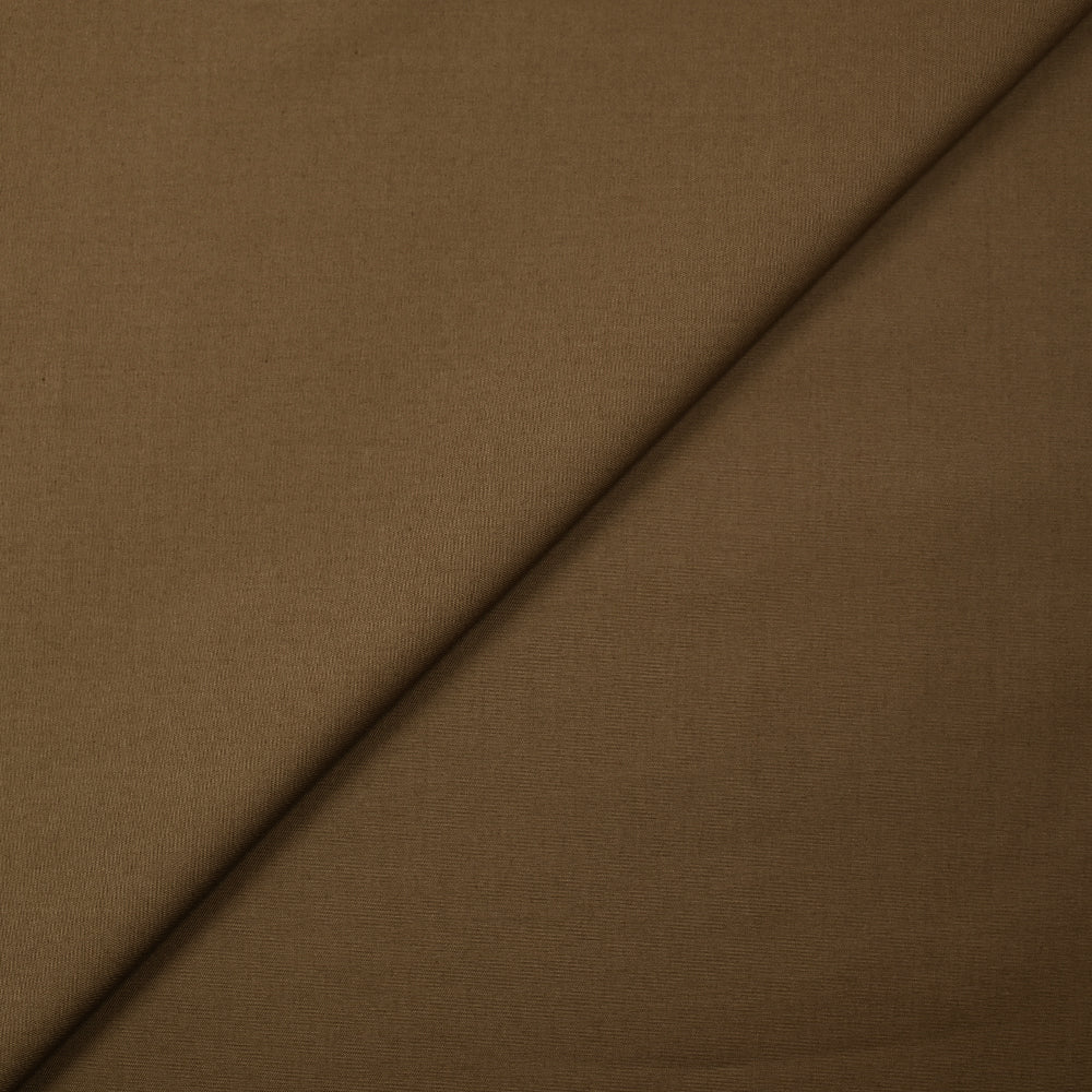 Twill de coton fin tabac
