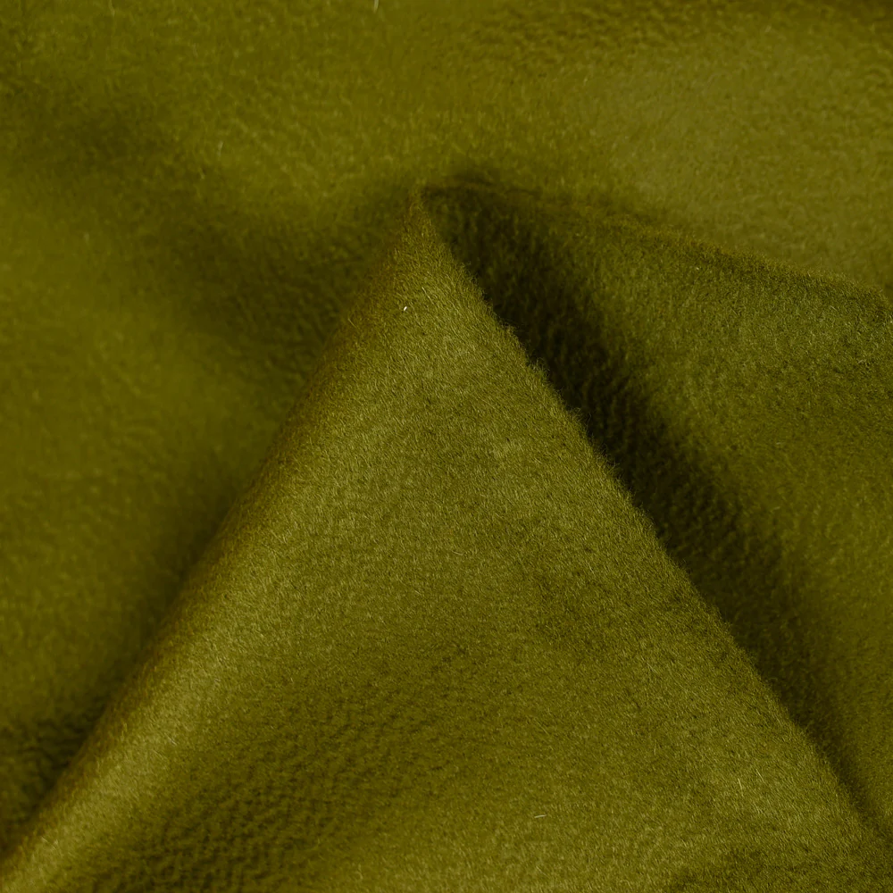 Velours 100% laine kaki - Image 3
