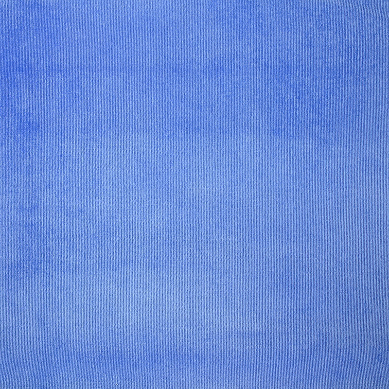 Velours polyester fines cĂ´tes bleu lavande - Image 4