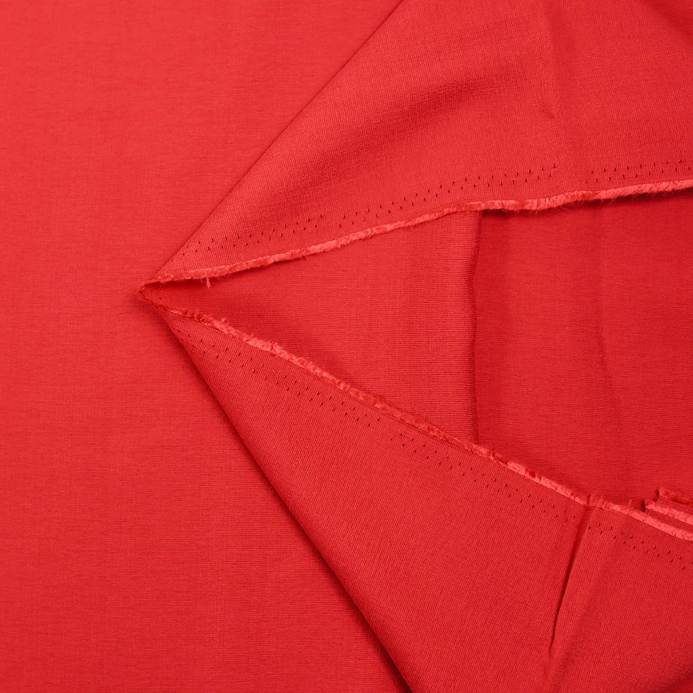 Viscose Laura unie rouge - Image 3