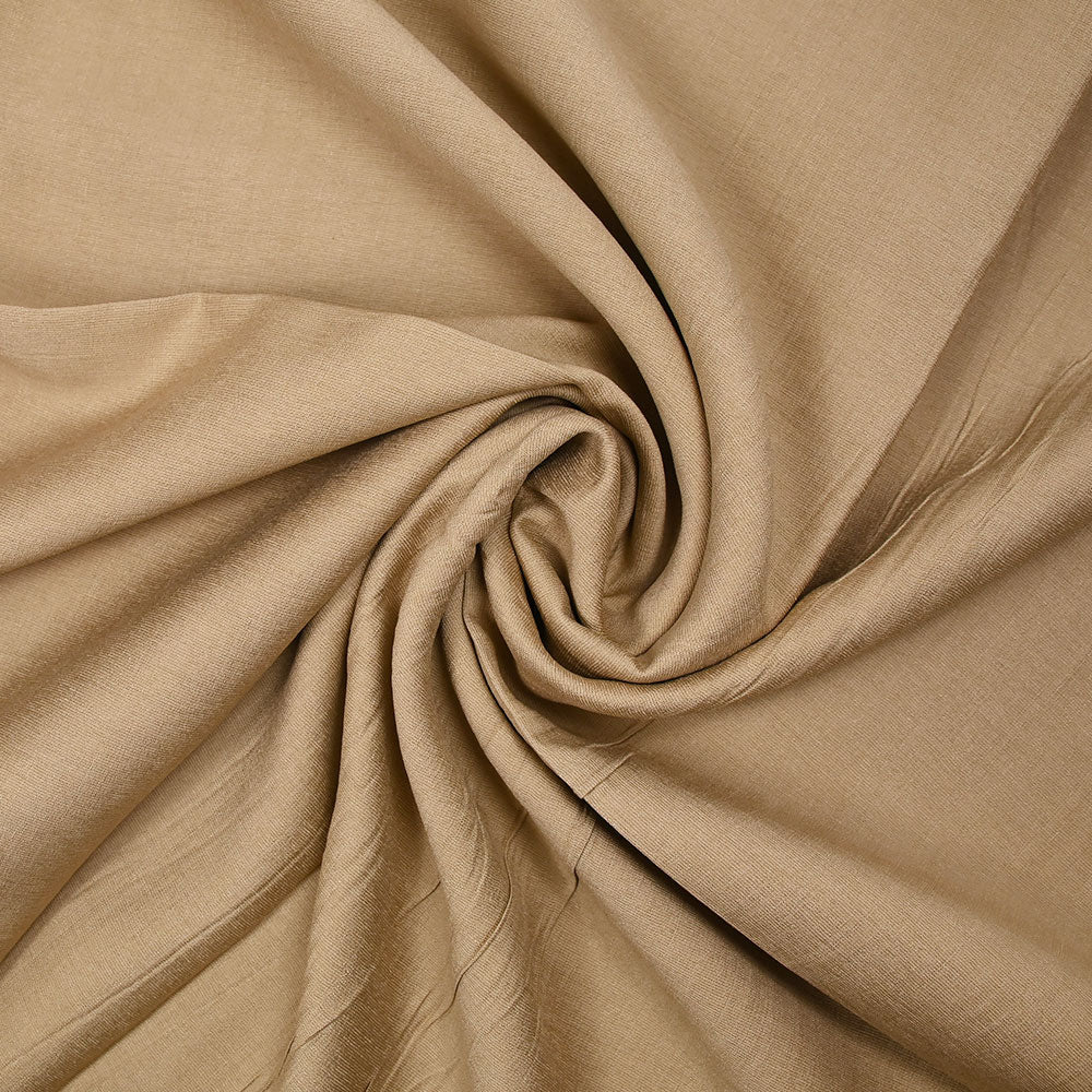 Viscose Laura unie sable - Image 2