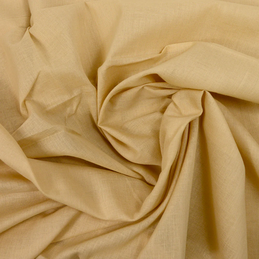 Voile de coton beige - Image 2