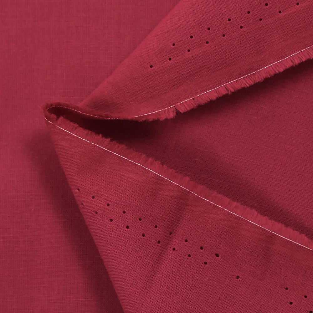Voile de coton cerise - Image 3