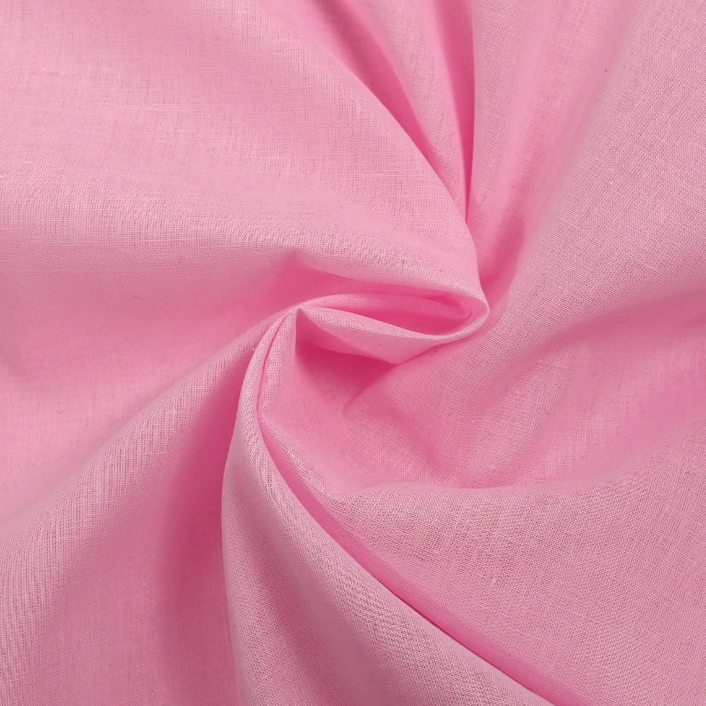Voile de coton rose barbie - Image 2