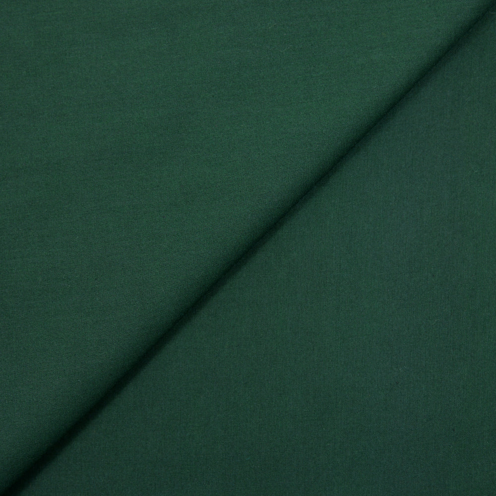Voile de coton vert bouteille