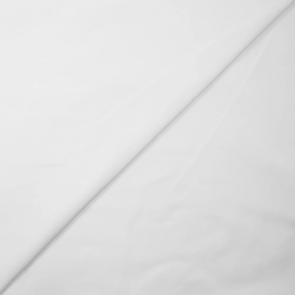 Voile polycoton blanc