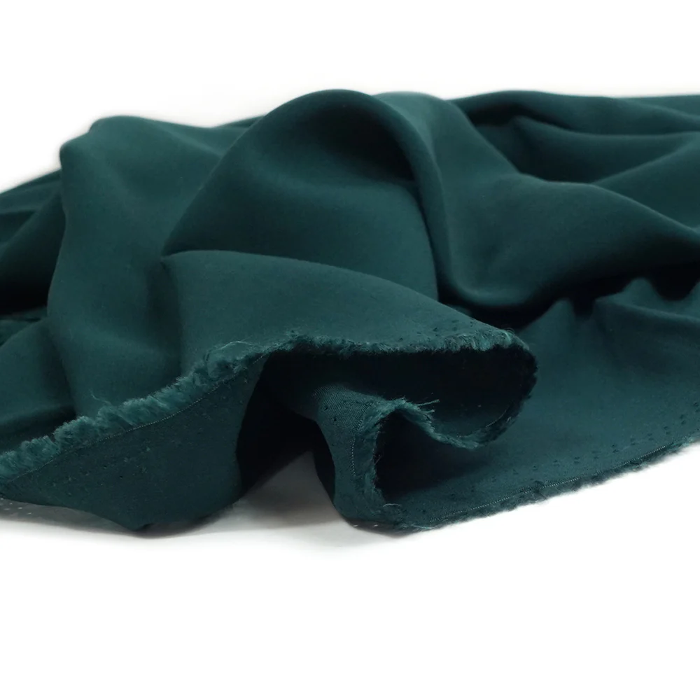 Voile viscose vert forêt - Image 4
